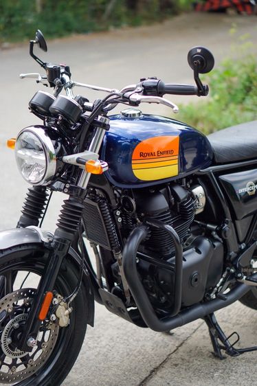 💥RoyalEnfield Interceptor650 2024 สีน้ำเงินส้ม ไมล์น้อยสุดๆ 8,000 km  รูปที่ 10