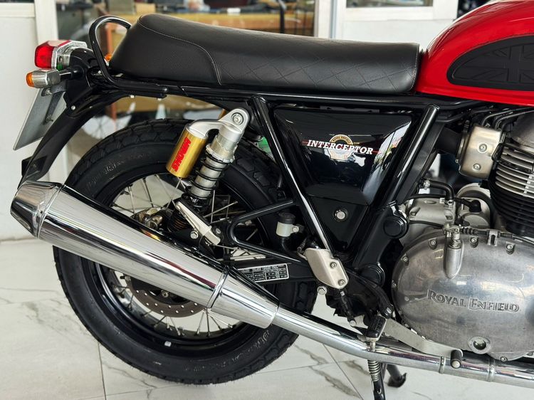 Royal enfield interceptor650 ปี 2020จด21 ไมล์น้อยสุดๆ 9,000 km รูปที่ 5