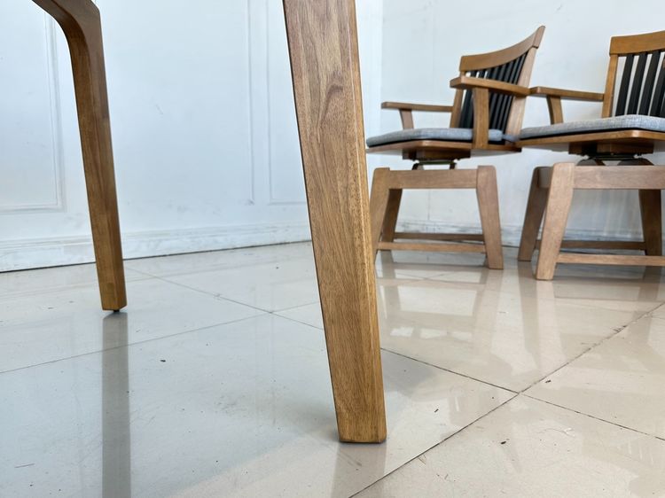 ชุดโต๊ะทานอาหาร ไม้สนประสาน 4 ที่นั่ง รูปที่ 11