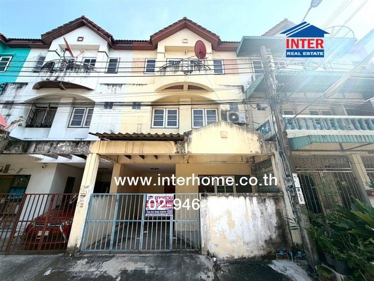 ทาวน์เฮ้าส์ 3 ชั้น 22.5 ตร.ว. หมู่บ้านสุชา 2 ถนนเลียบคลองทวีวัฒนา ถนนซอยหมู่บ้านสุชา2 เขตหนองแขม กรุงเทพมหานคร