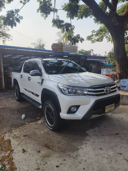 Toyota Hilux Revo 2016 2.8 G 4WD Pickup ดีเซล ไม่ติดแก๊ส เกียร์อัตโนมัติ ขาว รูปที่ 3