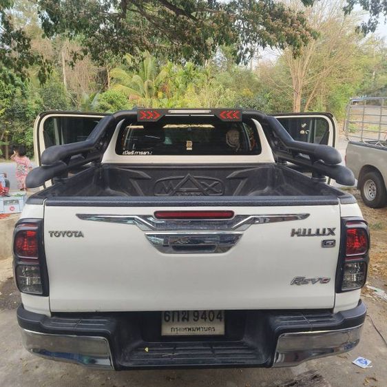 Toyota Hilux Revo 2016 2.8 G 4WD Pickup ดีเซล ไม่ติดแก๊ส เกียร์อัตโนมัติ ขาว รูปที่ 2