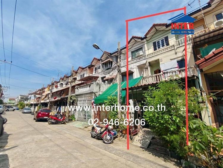 ทาวน์เฮ้าส์ 3 ชั้น 19.5 ตร.ว. หมู่บ้านสินทวีสวนธน 3 ซอยประชาอุทิศ89-1 ถนนประชาอุทิศ ถนนสุขสวัสดิ์ เขตทุ่งครุ กรุงเทพมหานคร