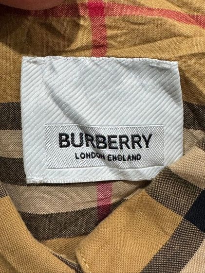 เสื้อ Burberry แขนยาว ของแท้ รูปที่ 6