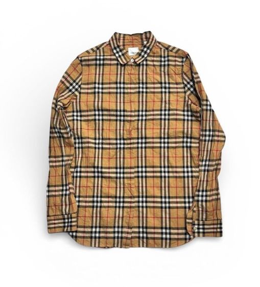 อื่นๆ EU 40 เสื้อเชิ้ต เสื้อ Burberry แขนยาว ของแท้