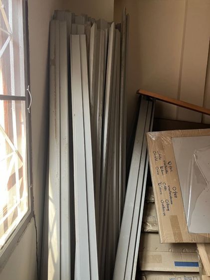 ประตูห้องน้ำpvc70×200cmพร้อมวงกบสีเทา รูปที่ 2