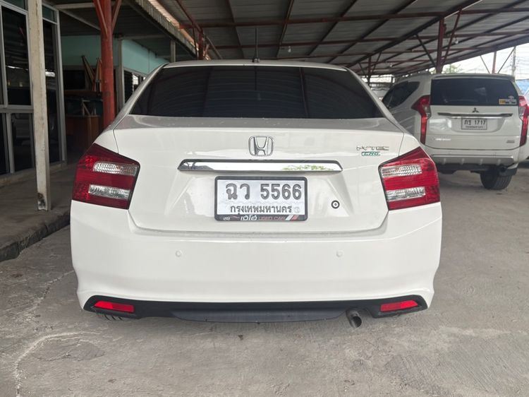Honda City 2013 1.5 V CNG Sedan เบนซิน NGV เกียร์อัตโนมัติ ขาว รูปที่ 4