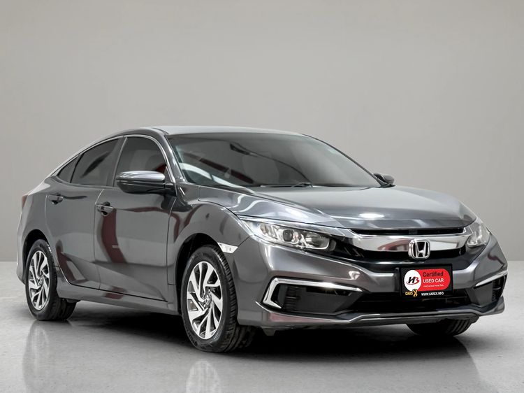 Honda Civic 2019 1.8 E i-VTEC Sedan เบนซิน ไม่ติดแก๊ส เกียร์อัตโนมัติ เทา รูปที่ 3
