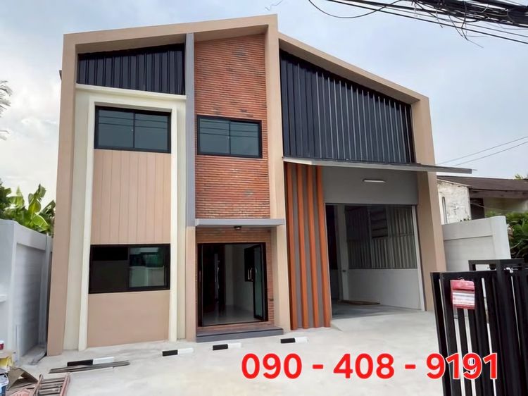 ลงขายที่ดินพร้อมสร้างโกดัง โรงงาน ราคาดีย่านนนทบุรี รูปที่ 4