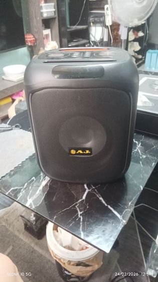 ใช้ครั้งเดียว AJ ลำโพงบลูทูธ รุ่น X-65  ลำโพงบลูทูธคาราโอเกะ 60 วัตต์เเท้ มีไฟ LED แถมไมค์ลอย อุปกรณ์ครบชุด  รูปที่ 6