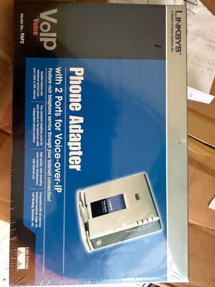 Linksys VOIP Phone adapter PAP 2