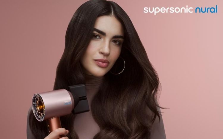 เครื่องเป่าผม Dyson Supersonic Nural™ (สีซากุระ เชอร์รี่) รูปที่ 3