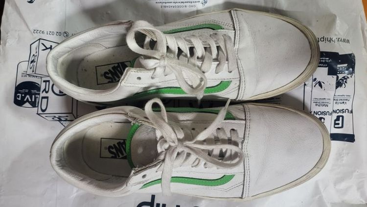 ขาว หนัง PU รองเท้าผ้าใบ UK 9.5 | EU 44 | US 10 อื่นๆ รองเท้าvanชาย