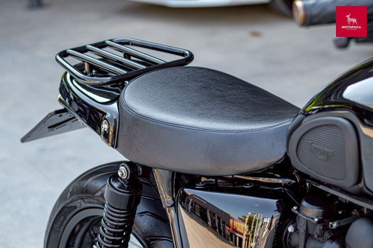 Triumph Thruxton900 Custom ปี2015 สีดำ วิ่งน้อย8,000Km.  รูปที่ 17
