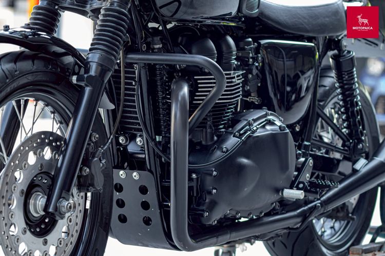 Triumph Thruxton900 Custom ปี2015 สีดำ วิ่งน้อย8,000Km.  รูปที่ 8