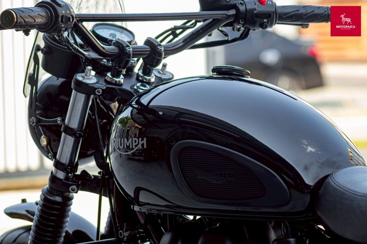 Triumph Thruxton900 Custom ปี2015 สีดำ วิ่งน้อย8,000Km.  รูปที่ 15