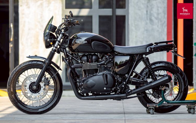 Triumph Thruxton900 Custom ปี2015 สีดำ วิ่งน้อย8,000Km.  รูปที่ 3
