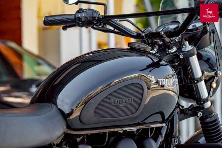 Triumph Thruxton900 Custom ปี2015 สีดำ วิ่งน้อย8,000Km.  รูปที่ 16