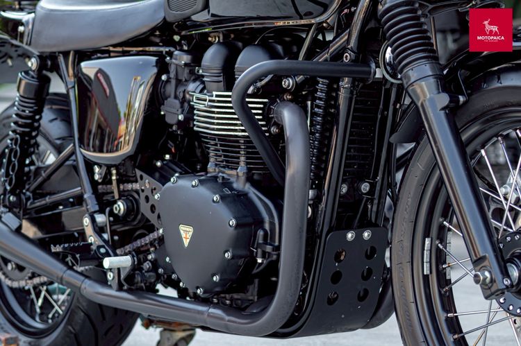 Triumph Thruxton900 Custom ปี2015 สีดำ วิ่งน้อย8,000Km.  รูปที่ 7