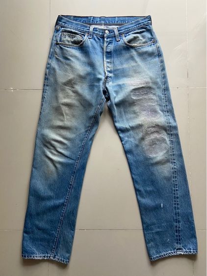 อื่นๆ อื่นๆ ไม่มีแขน Levi's กางเกงยีนส์ Vintage Levis 501 ริมเเดง กระดุม 555 ปี 90s