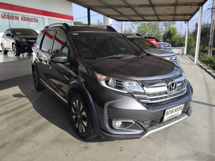 Honda BR-V 2019 1.5 SV Utility-car เบนซิน ไม่ติดแก๊ส เกียร์อัตโนมัติ เทา รูปที่ 3