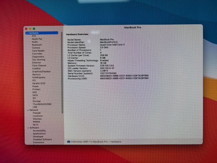 MacBook Pro 15" 2016 + Thunderbolt Display 27นิ้ว รูปที่ 5