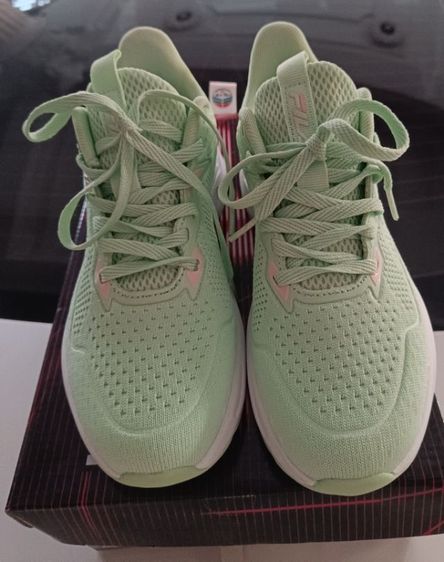 ขายถูก รองเท้า Fila ของใหม่ สีเขียว size 37-23.5  เบา สบายนุ่มมาก รูปที่ 2