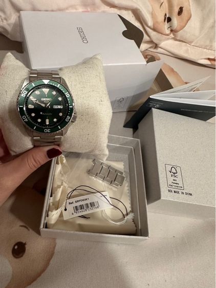 เขียว Seiko 5 Sports รุ่น SRPD63K1 (Seiko Hulk)