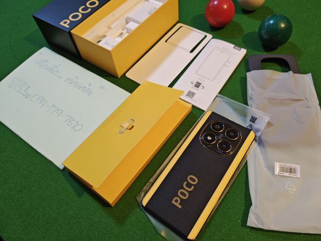 ขายโทรศัพท์ Poco X7 5G Ram 8 Rom 256 เจ้าของขายเอง ยังเหลือวารันตีอยู่อีกประมาณ 5 เดือนครับ สภาพสวยมากๆครับ ใช้งานดีมากๆเลยครับ กล้องสวยมาก  รูปที่ 7