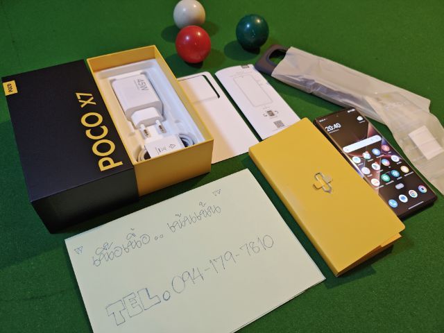 ขายโทรศัพท์ Poco X7 5G Ram 8 Rom 256 เจ้าของขายเอง ยังเหลือวารันตีอยู่อีกประมาณ 5 เดือนครับ สภาพสวยมากๆครับ ใช้งานดีมากๆเลยครับ กล้องสวยมาก  รูปที่ 4