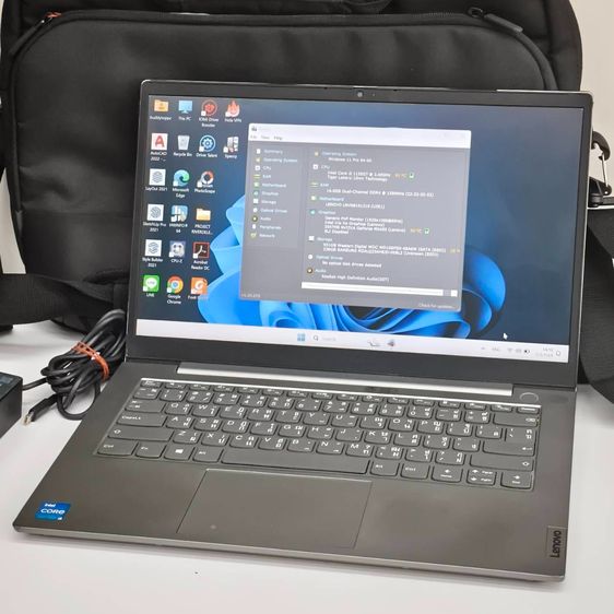 อื่นๆ อื่นๆ อื่นๆ ไม่ใช่ Lenovo ThinkBook 14 G2 ITL i5-1135G7 RAM 16GB SSD 1TB + 256GB การ์ดจอ NVIDIA MX450 พร้อมกระเป๋า