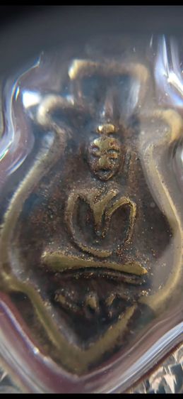 เหรียญหล่อ โบราญ รุ่นแรก หลวงพ่อวัดไร่ขิง (ก้นแมงดา) รูปที่ 7