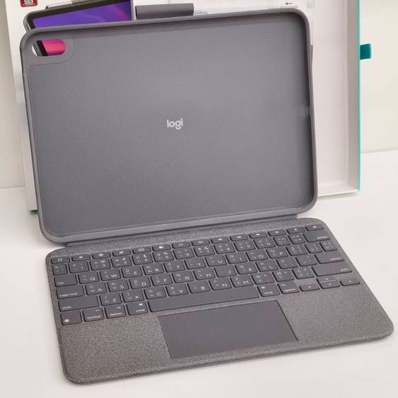 Logitech Combo Touch iPad 10th Gen คีย์บอร์ดเคสพร้อม Trackpad Smart Connector สภาพสวย ครบกล่อง รูปที่ 8