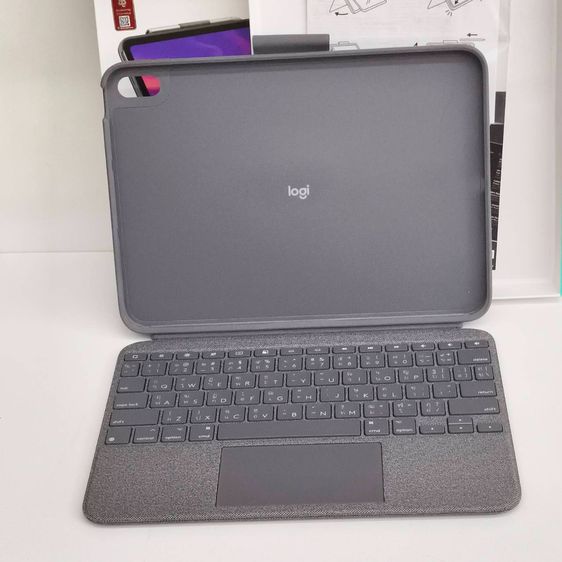 Logitech Combo Touch iPad 10th Gen คีย์บอร์ดเคสพร้อม Trackpad Smart Connector สภาพสวย ครบกล่อง รูปที่ 7