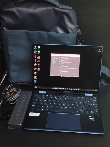 HP Spectre x360 14 i7 Gen13 RAM 16GB  SSD 1TB  จอ 3K ทัชสกรีน พับได้ 360° เครื่องบางเบาพรีเมียม รูปที่ 6