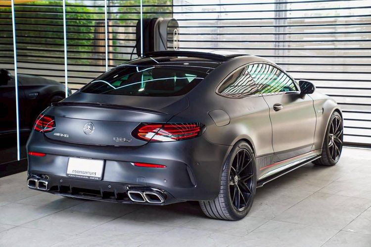 Mercedes-Benz C-Class 2018 C43 Sedan เบนซิน ดำ รูปที่ 4
