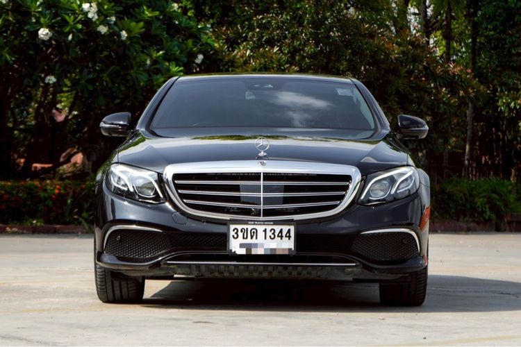 Mercedes-Benz E-Class 2019 E350 Sedan เบนซิน ไม่ติดแก๊ส เกียร์อัตโนมัติ ดำ รูปที่ 3