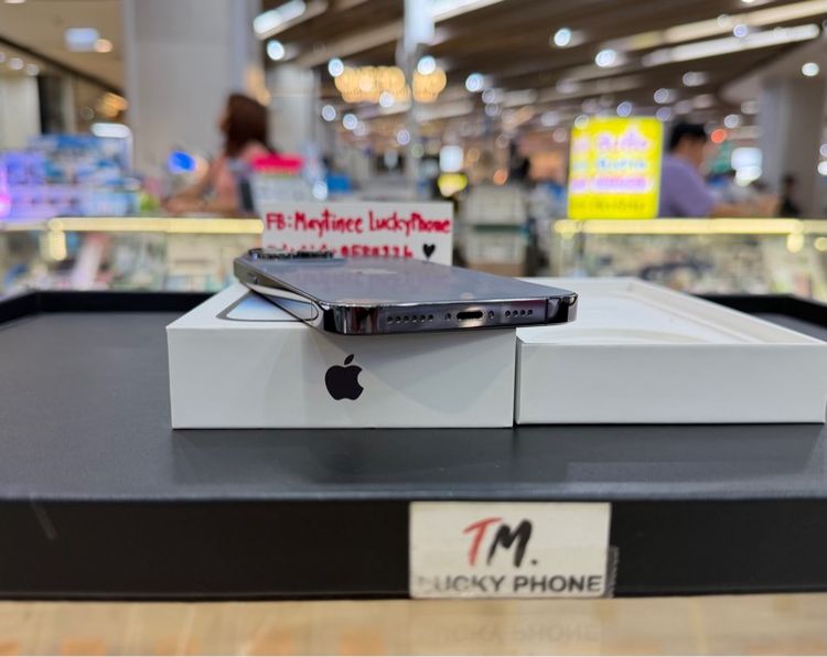 iPhone 14 Promax 128GB สีม่วง แบต84 รูปที่ 4