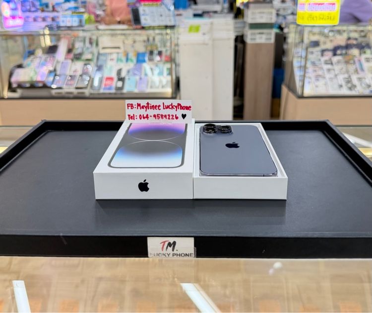 iPhone 14 Promax 128GB สีม่วง แบต84 รูปที่ 2