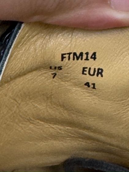 รองเท้าผ้าใบหนังสีน้ำเงินเข้ม แบรนด์ era-won รูปที่ 6