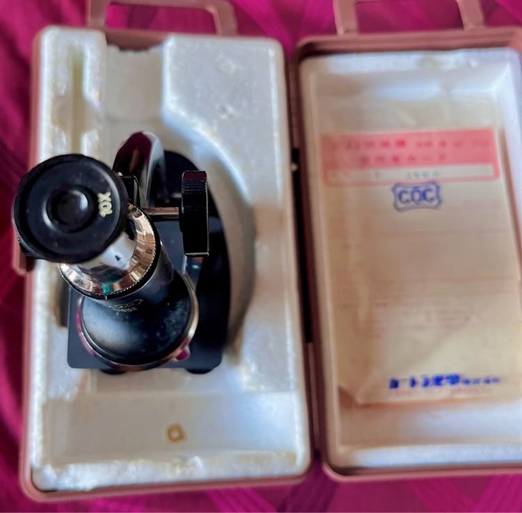 กล้องจุลทรรศน์เหล็ก Carton Japan แท้ๆ  รูปที่ 4