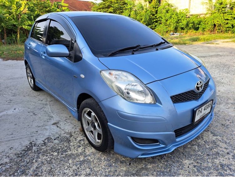 Toyota Yaris 2012 1.5 J Sedan เบนซิน ไม่ติดแก๊ส เกียร์อัตโนมัติ ฟ้า รูปที่ 3