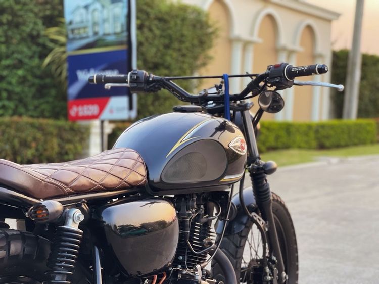 ขาย Kawasaki W175 177Cc. ปี2018 รถซื้อตั้งแต่มือ1 ชื่อในเล่มคนเดียว รถบ้านใช้เองครับ เครื่องดีสมบูรณ์นานๆขับที ภาษี68 รูปที่ 9