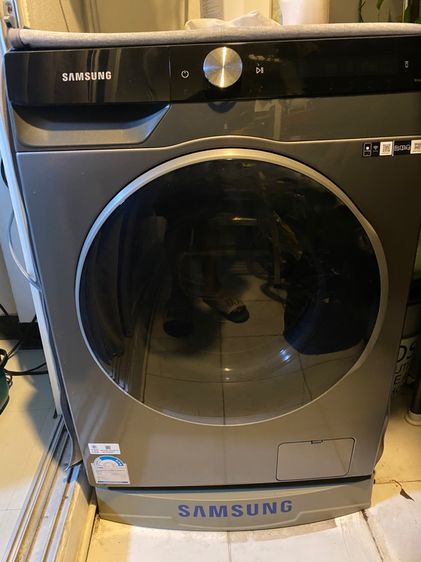 ฝาหน้า ขายเครื่องซักอบผ้า Samsung 12 และ 8 กก. สภาพดี