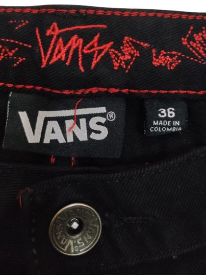 ยีนส์ดำ Vans👖🏂36-38นิ้ว รูปที่ 12