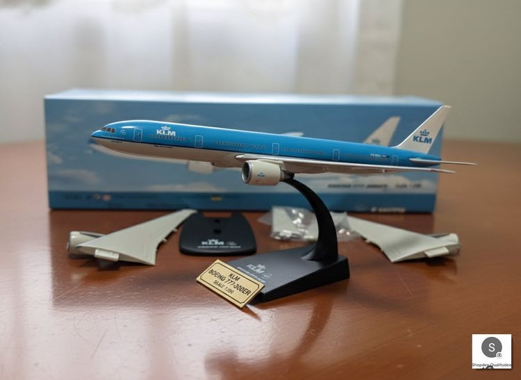 อื่นๆ 🛒 โปร3️⃣3️⃣ให้ส่วนลด 9 เปอร์เซ็นต์ 🚛 พร้อมส่งฟรี EMS ✈️ เครื่องบินโมเดล Scale 1ต่อ200 KLM ของใหม่เก่าเก็บ