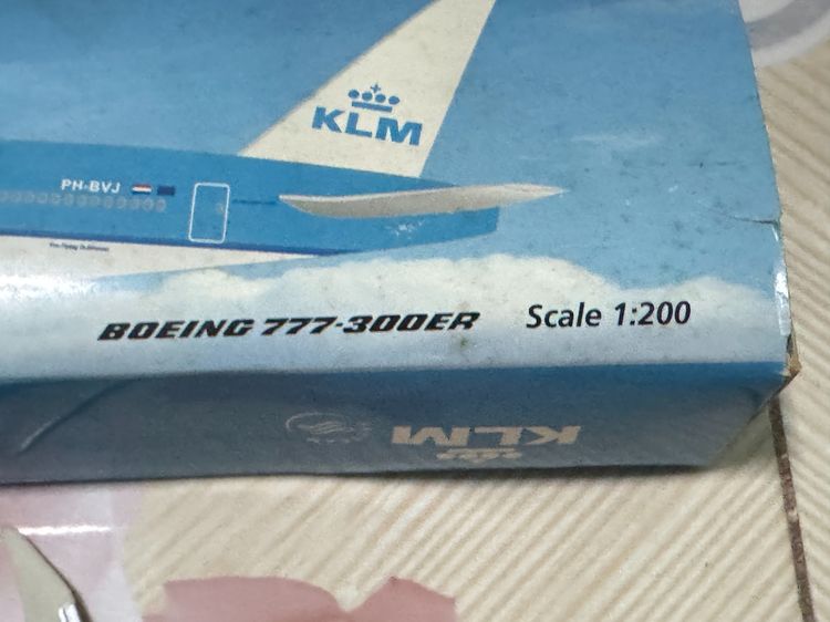 🛒 โปร3️⃣3️⃣ให้ส่วนลด 9 เปอร์เซ็นต์ 🚛 พร้อมส่งฟรี EMS ✈️ เครื่องบินโมเดล Scale 1ต่อ200 KLM ของใหม่เก่าเก็บ รูปที่ 3