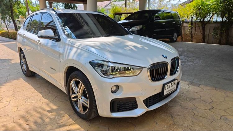 BMW X1 2018 2.0 sDrive20d M Sport Utility-car ดีเซล ไม่ติดแก๊ส เกียร์อัตโนมัติ ขาว รูปที่ 3