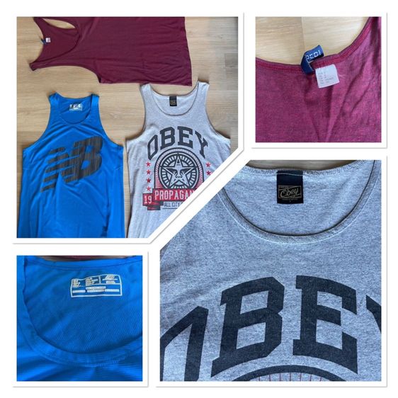 Men’s Clothes Bundle 2 Lanvin Guess New Balance OBEY HM รูปที่ 6