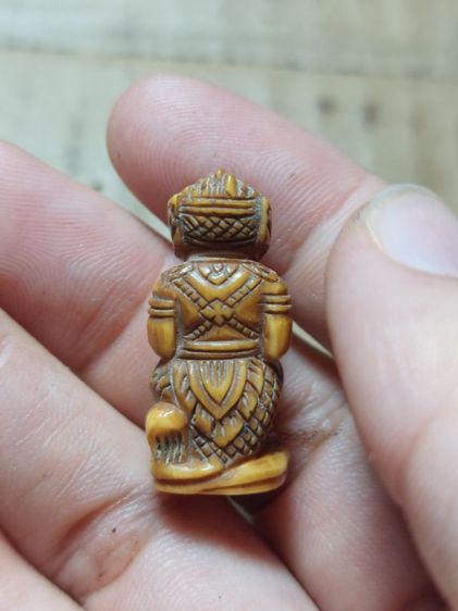 เครื่องรางหนุมานหน้าโขนหลวงพ่อสุ่นวัดศาลากุนเก่าๆ รูปที่ 5